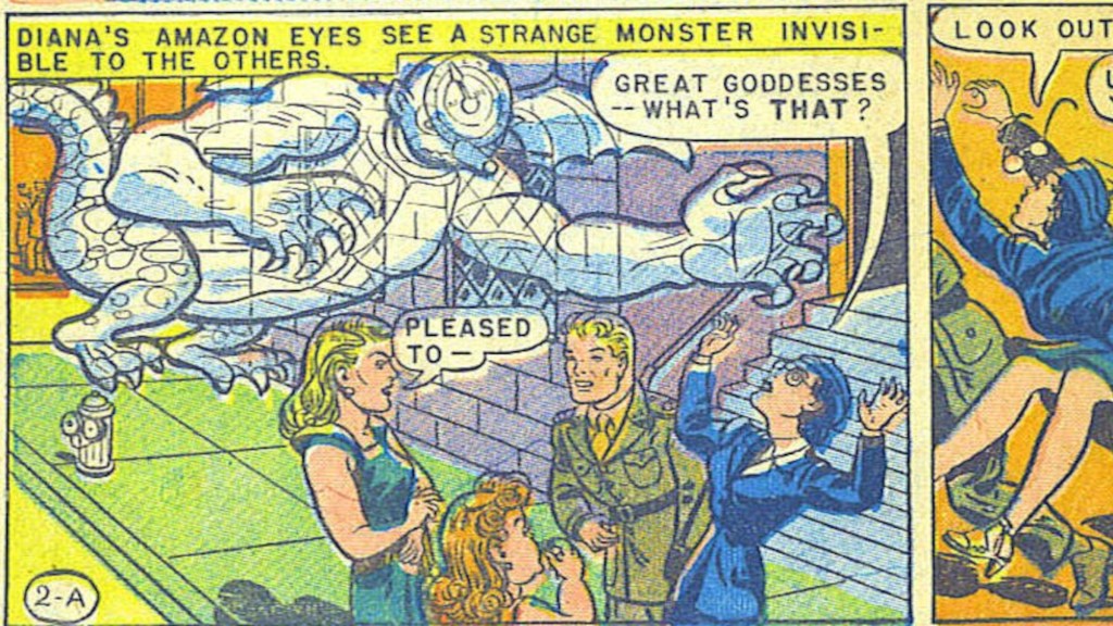 Diana see Ghost with Steve Trevor and Etta Candy