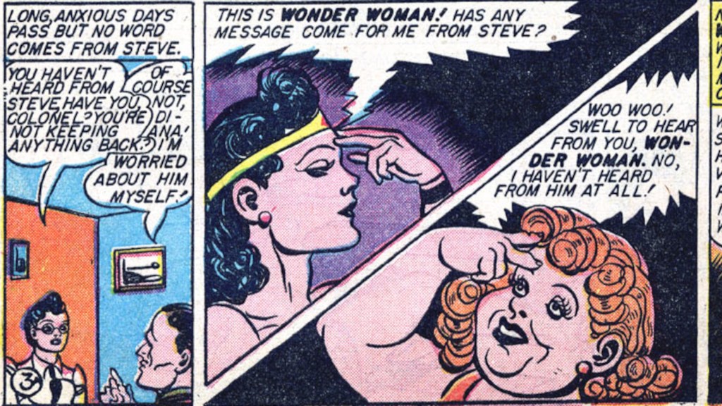 Wonder Woman and Etta Candy