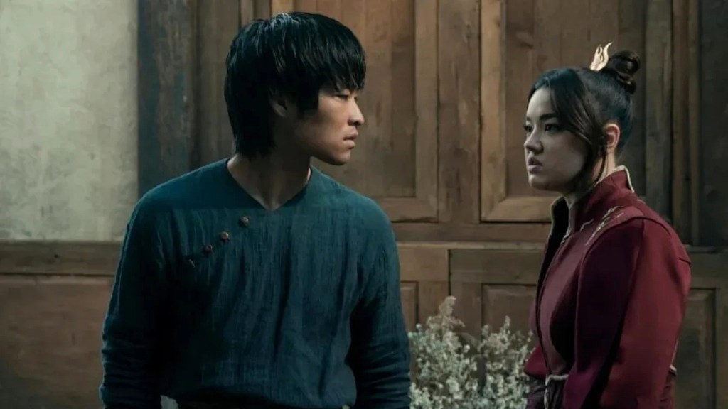 Zuko and Azula in Avatar: The Last Airbender Season 2