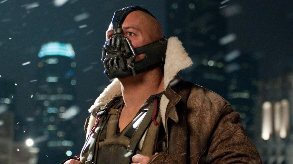 Tom Hardy as Bane in The Dark Knight Rises (2012)