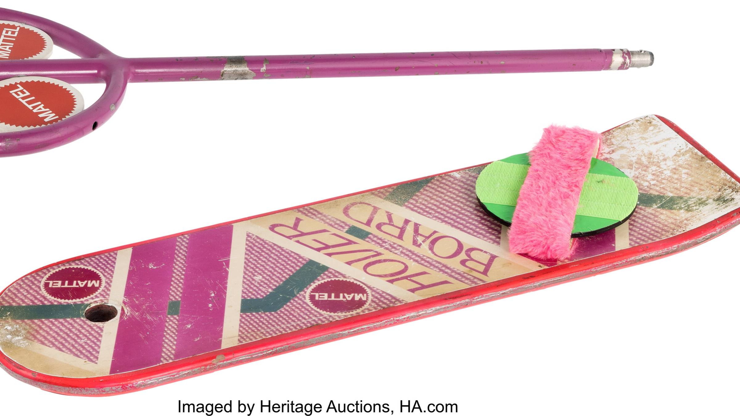 marty バレエバー ピンク Marty McFly's Screen-Used Hoverboard From Back To The Future Part