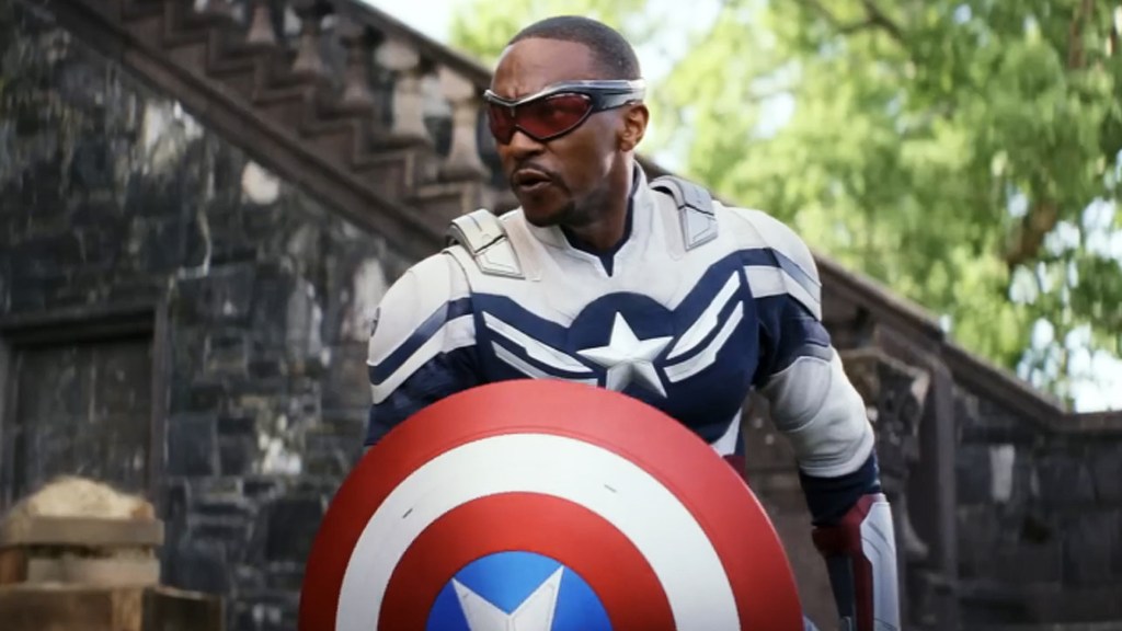 Anthony Mackie as Sam Wilson/Captain America in Captain America: Brave New World (2025)
