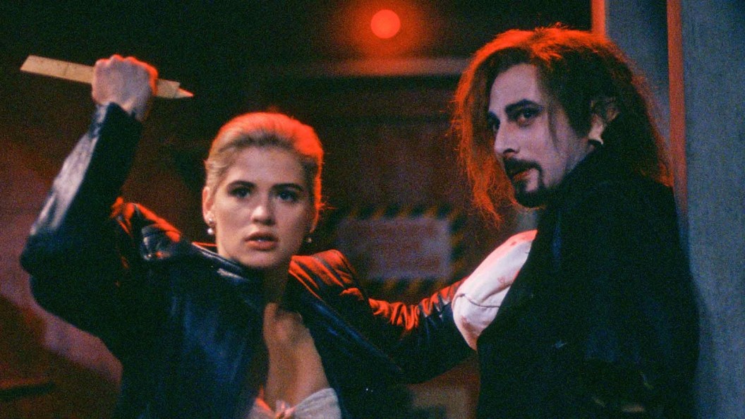 Kristy Swanson and Sarah Michelle Gellar as Buffy Summers