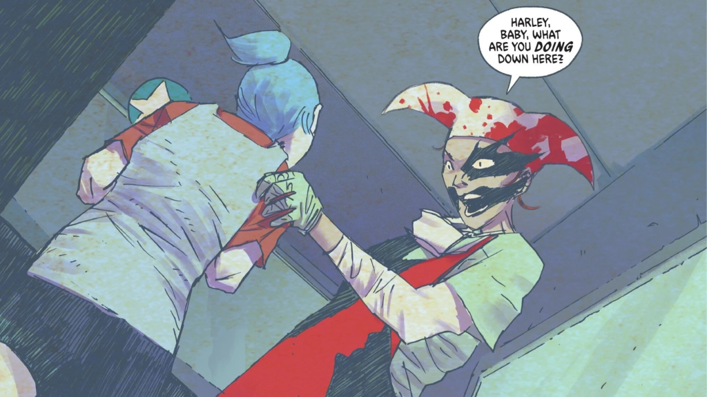 Harley meets Doctor Arkham