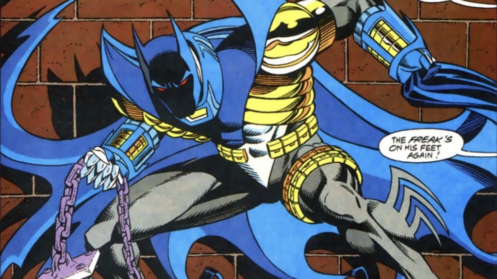 Batman Azrael with chain