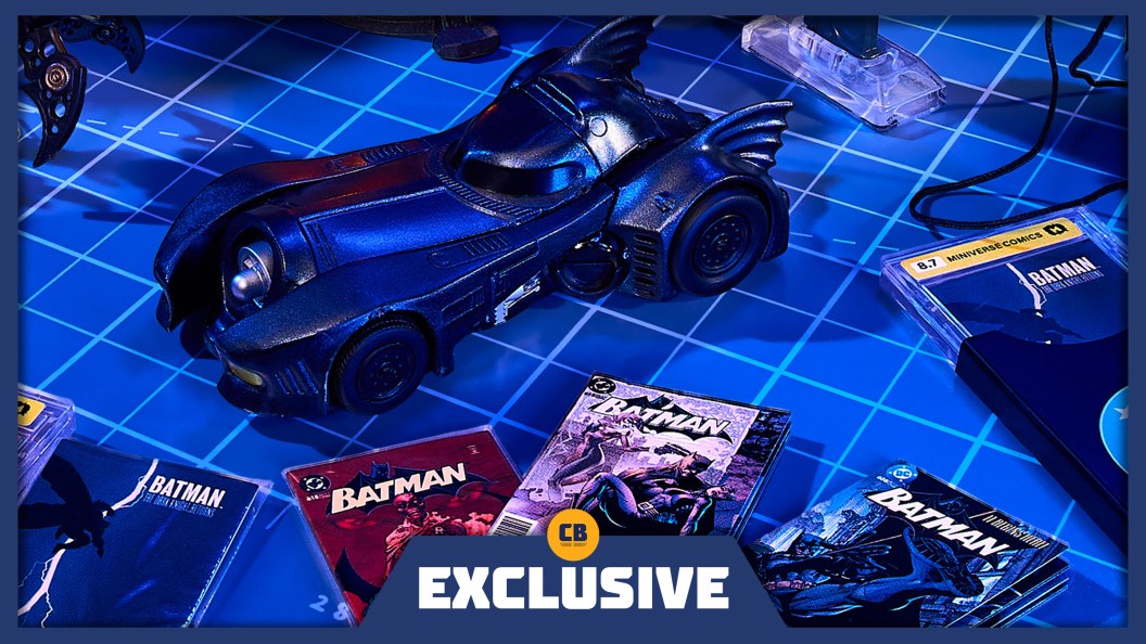 Batman’s Miniverse Line Includes Buildable Batmobile And Collectible Graded Comics – Watch The Trailer (Exclusive)