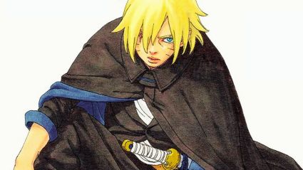 Boruto on the cover of Chapter 4