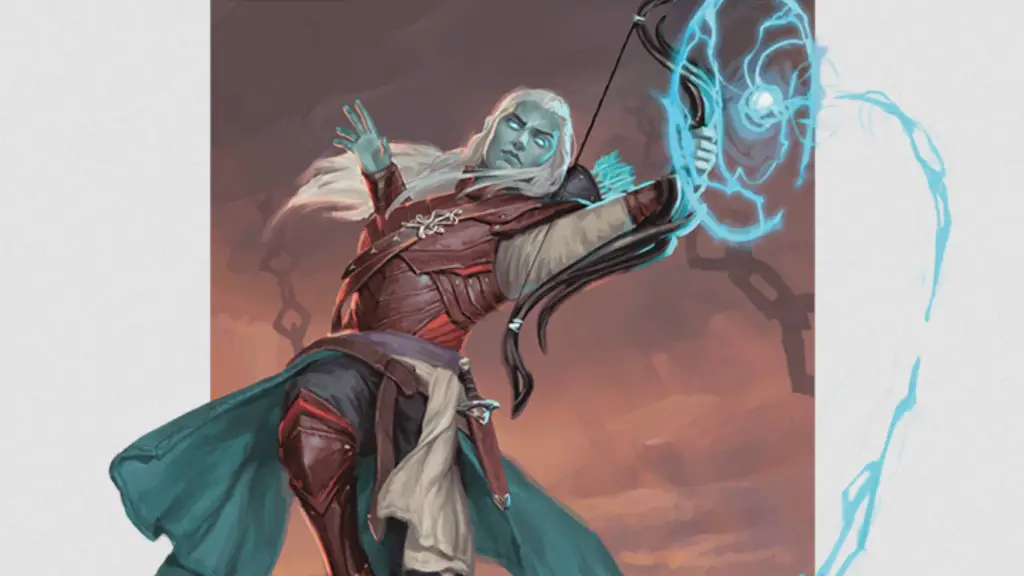 D&D Arcane Archer Fighter subclass character