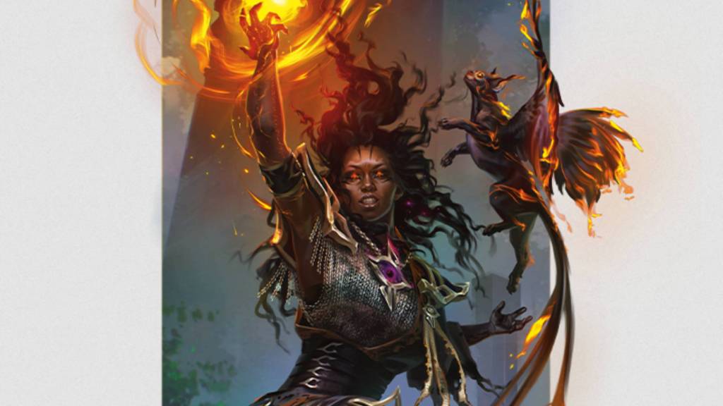 D&D Vestige Patron Warlock character