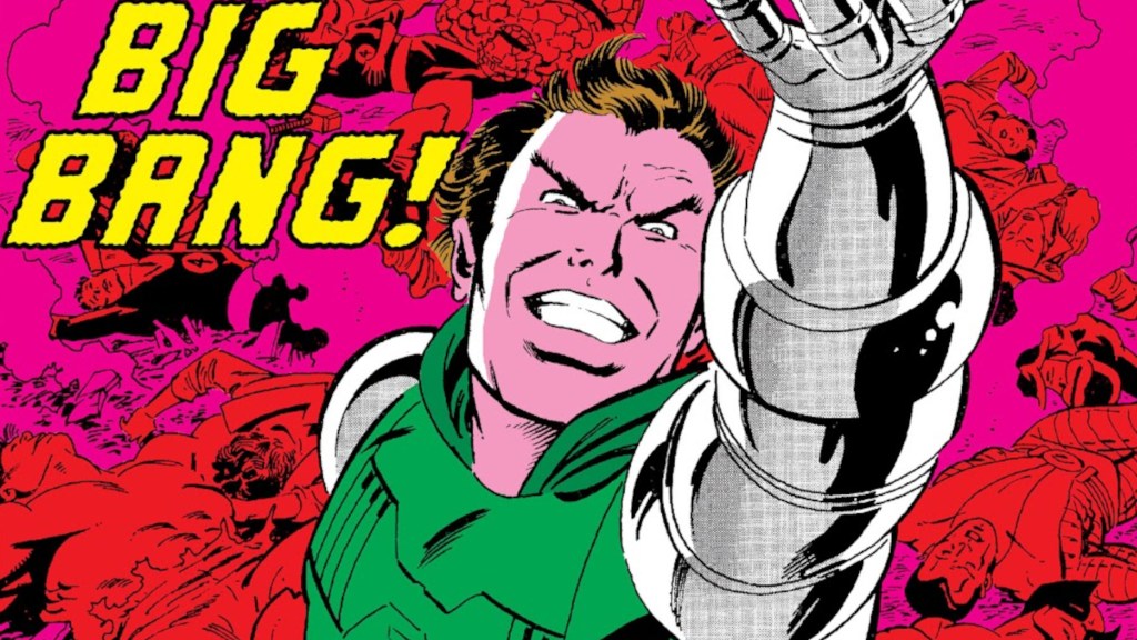 Doom healed face and defeated heroes