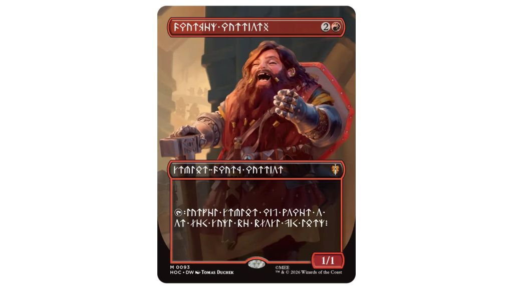 Dwarven Warriors MTG x The Hobbit