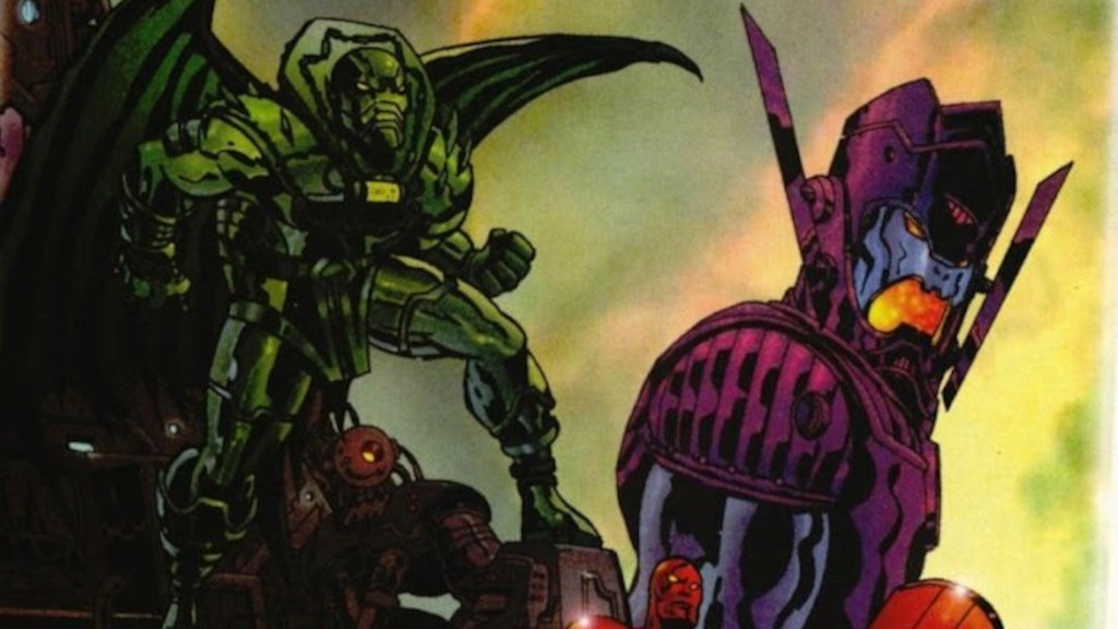 Ultron-Galactus, Annihilus, and Red Surfer