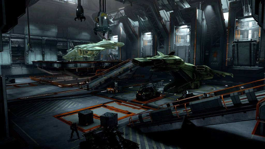 Halo 4 Shutdown mission level keyart
