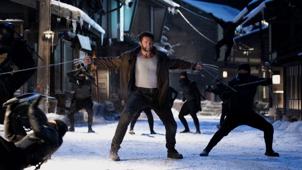Hugh Jackman fights ninjas in 2013 The Wolverine