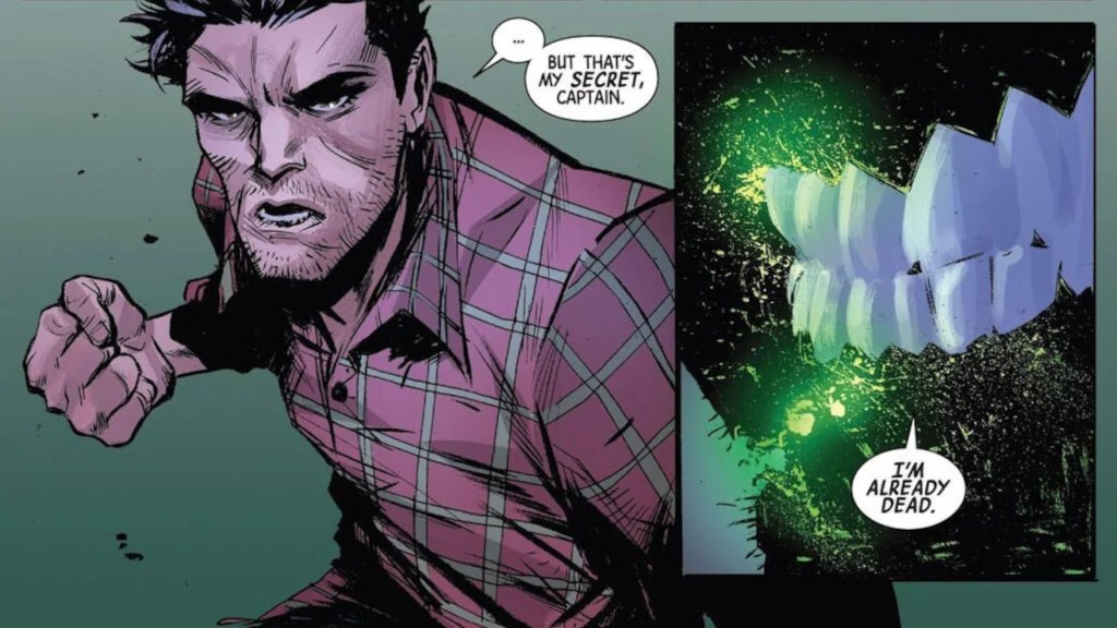 Bruce Banner fight Avengers - Captain Marvel - Immortal Hulk