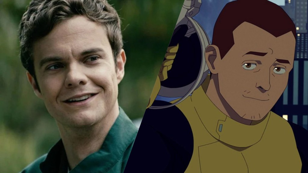 Jack Quaid as Hughie in The Boys and Gravitator in Invincible