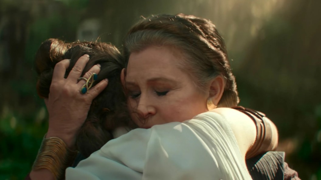 Leia Organa character from Star Wars: The Rise of Skywalker