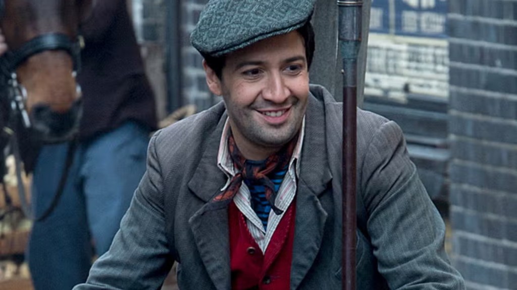 Lin Manuel Miranda as Jack in Mary Poppins Returns
