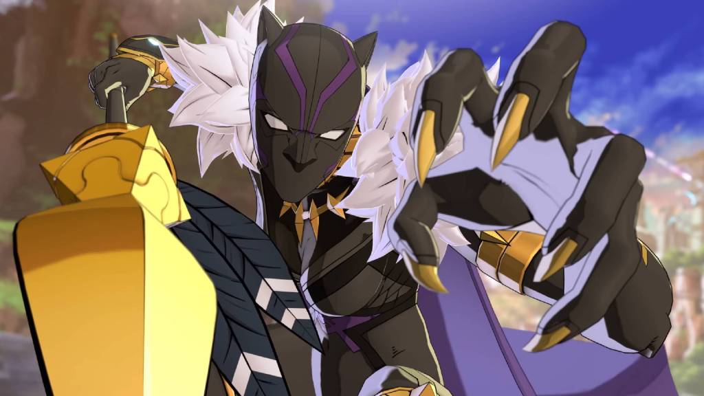 Marvel Tokon Fighting Souls Black Panther intro