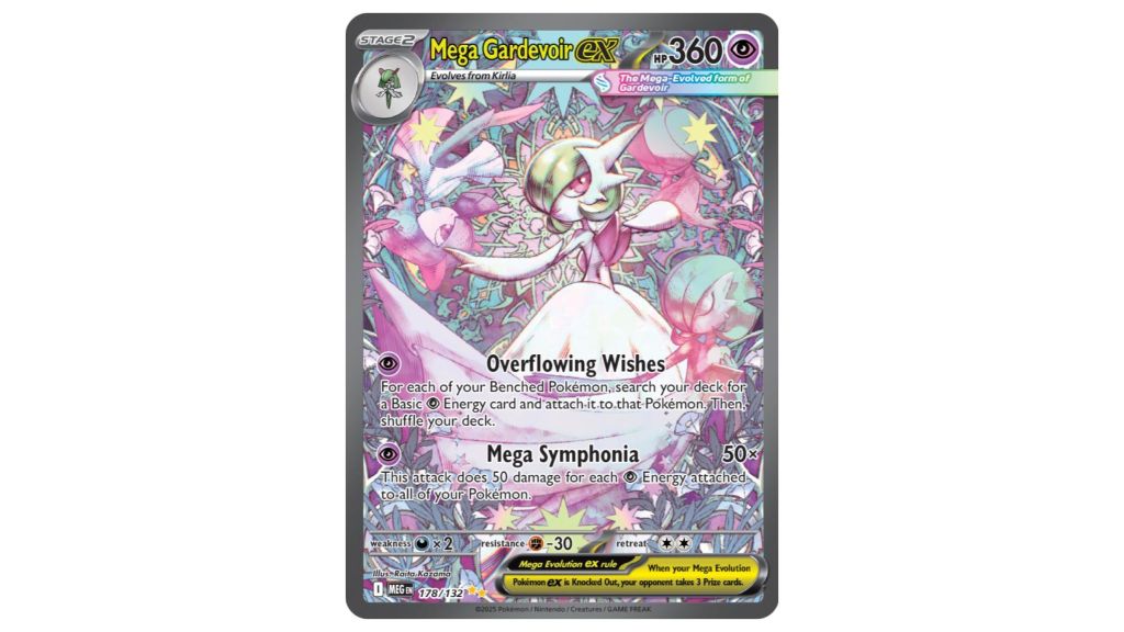 mega gardevoir ex pokemon card value Graded - 078/063 - Japanese Commemorate your favorite tabletop game with this Mega Gardevoir EX 2025 Pokemon Mega Evolution Hyper Rare #187 Card Pokemon TCG Mega Gardevoir EX