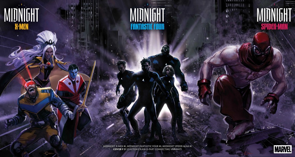 Vampire X-Men, Horror Fantastic Four, Spider-Man Monster