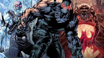 Mister Freeze, Bane, and Man-Bat