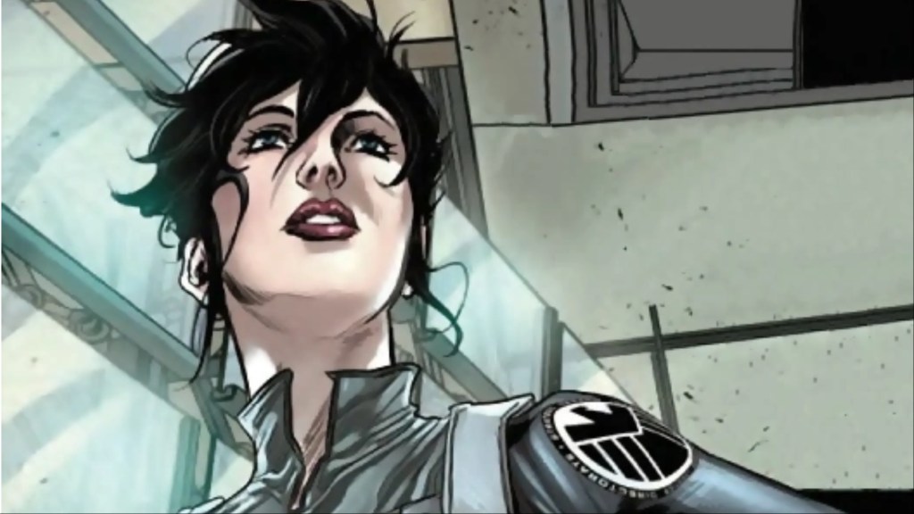 Maria Hill on the Helicarrier