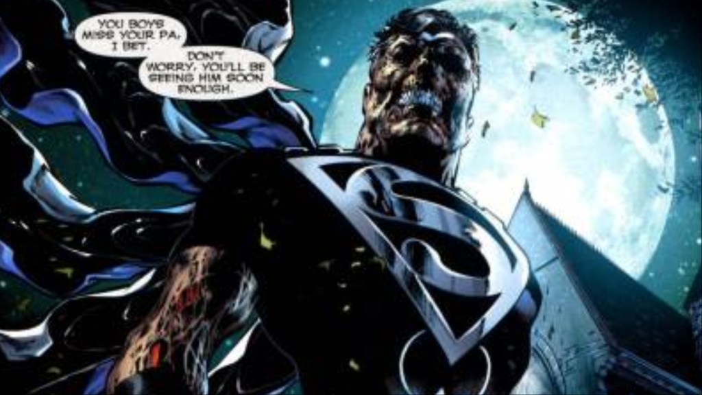 Earth-Two Superman as a Black Lantern