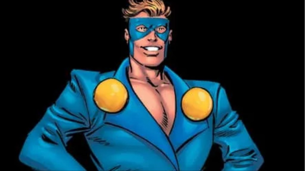 Jack Monroe as Nomad with his arms crossed over his chest