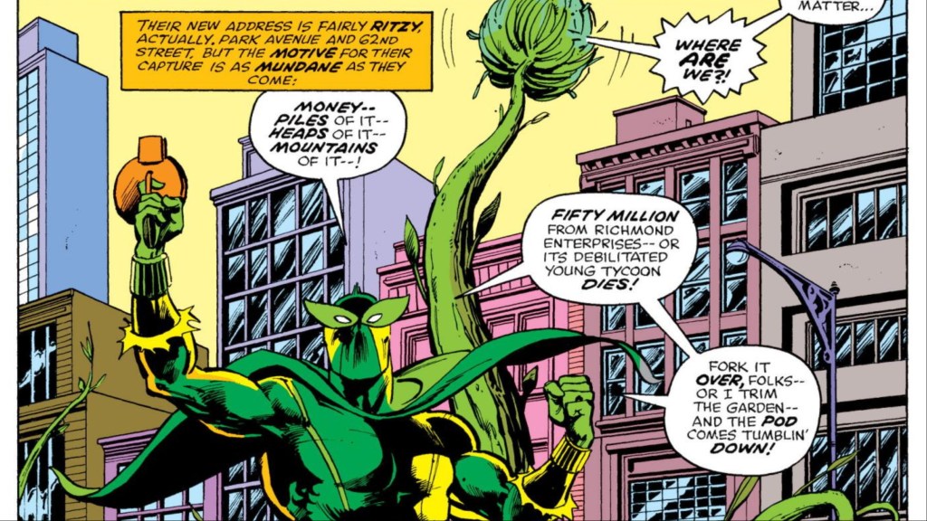 Plantman ready to cause chaos