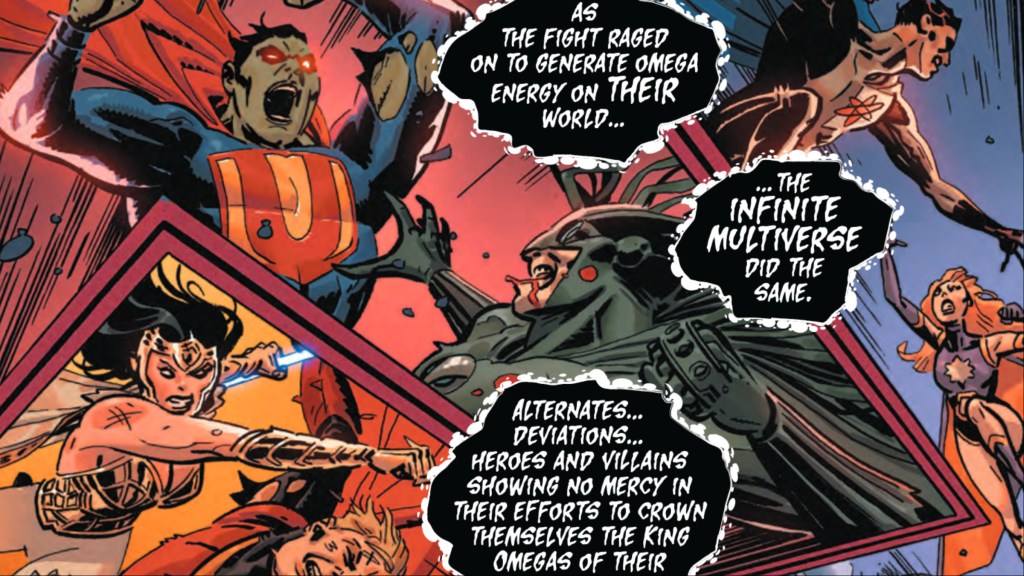 The King Omega Tournament of various universes