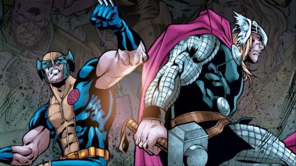 Wolverine and Thor back to back
