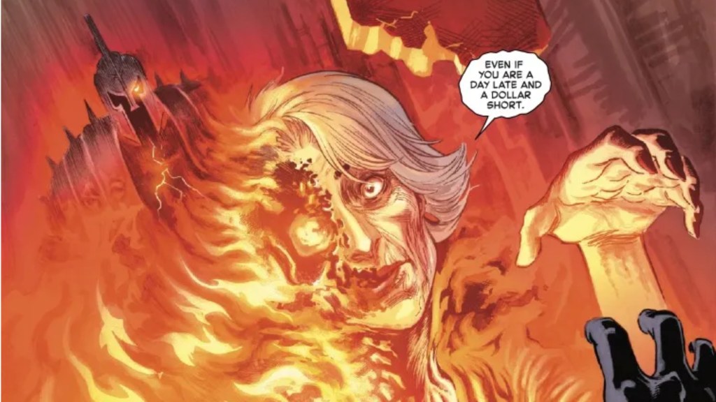 Hellgate burning Aunt May