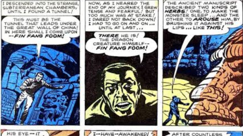The awakening of Fin Fang Foom