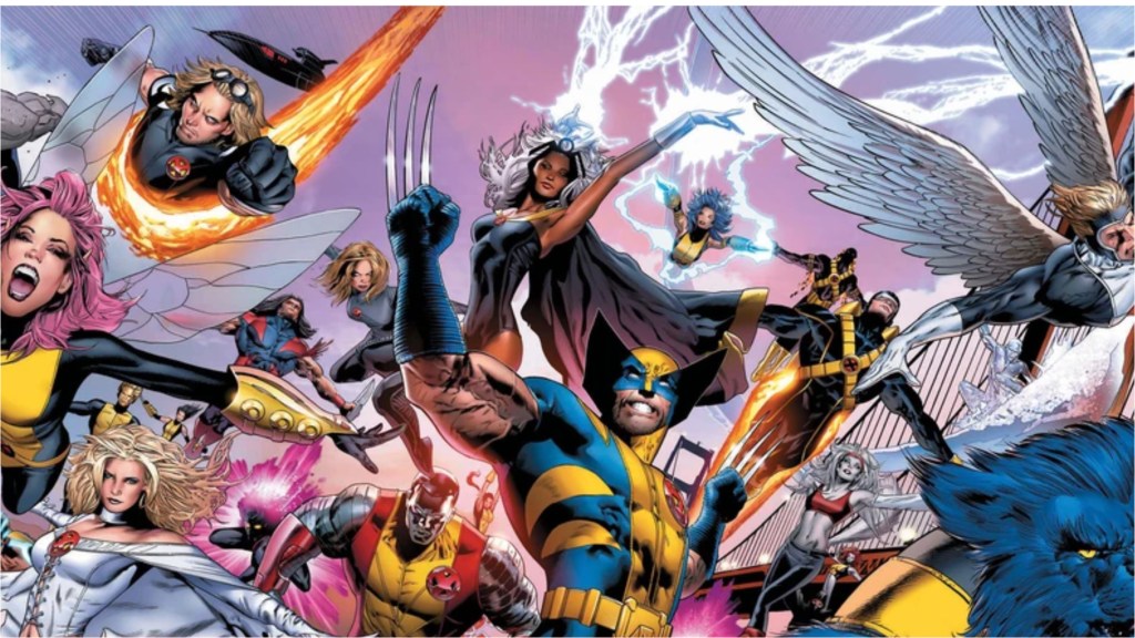 The assembled X-Men of the Utopia Era