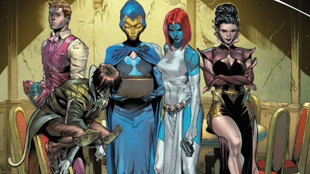 Mystique during Hellfire Gala