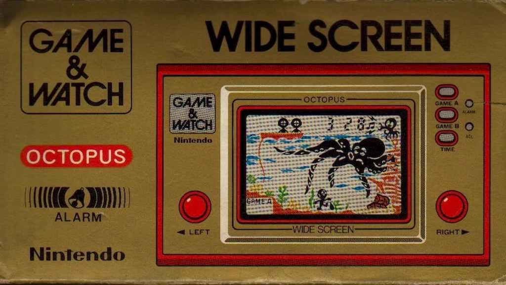 Nintendo Octopus Game & Watch
