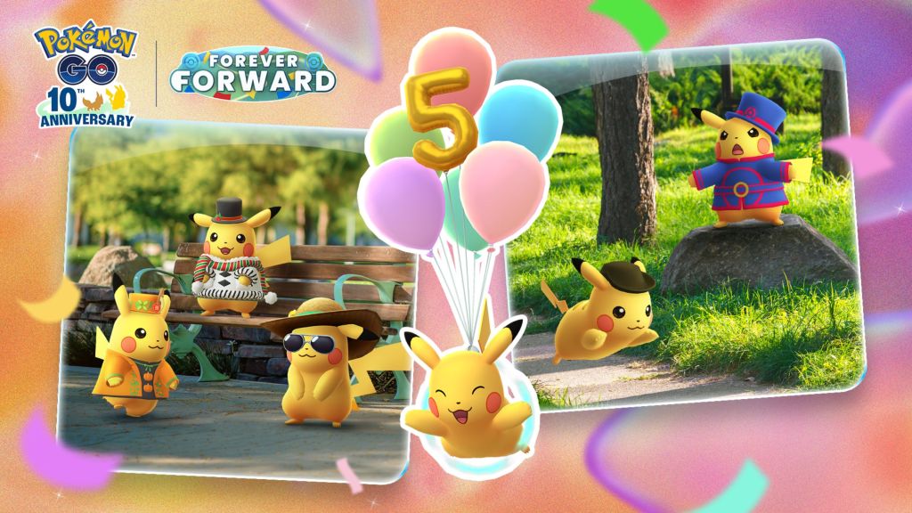 Pokemon Go 10th Anniversary