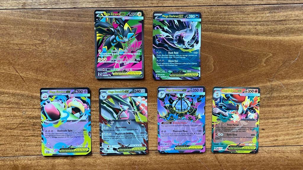 Pokemon TCG Pitch Black Legends ZA Megas