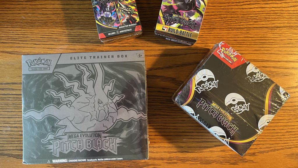 Pokemon TCG Pitch Black Product Lineup