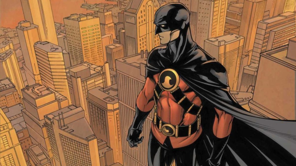 Tim look over Gotham City
