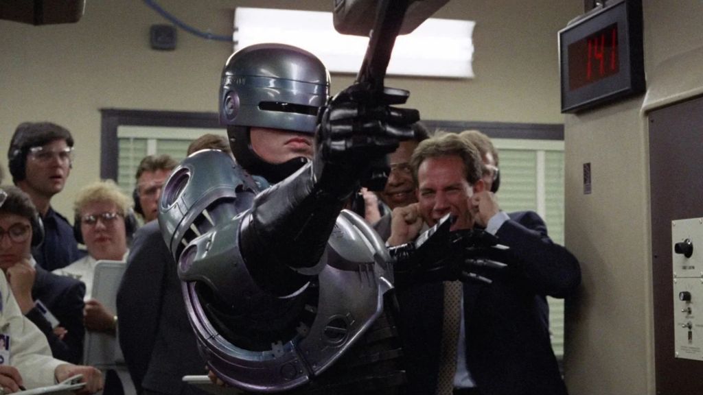 RoboCop with a gun
