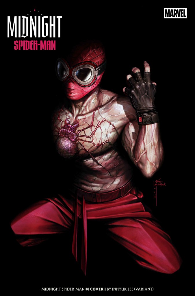 Mightnight Spider-Man in shadows