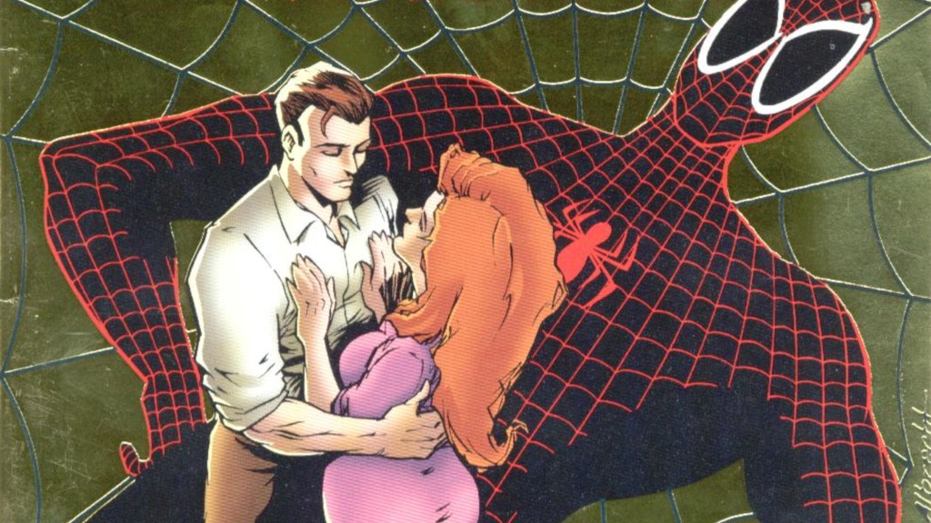 Peter Parker and pregnant MJ