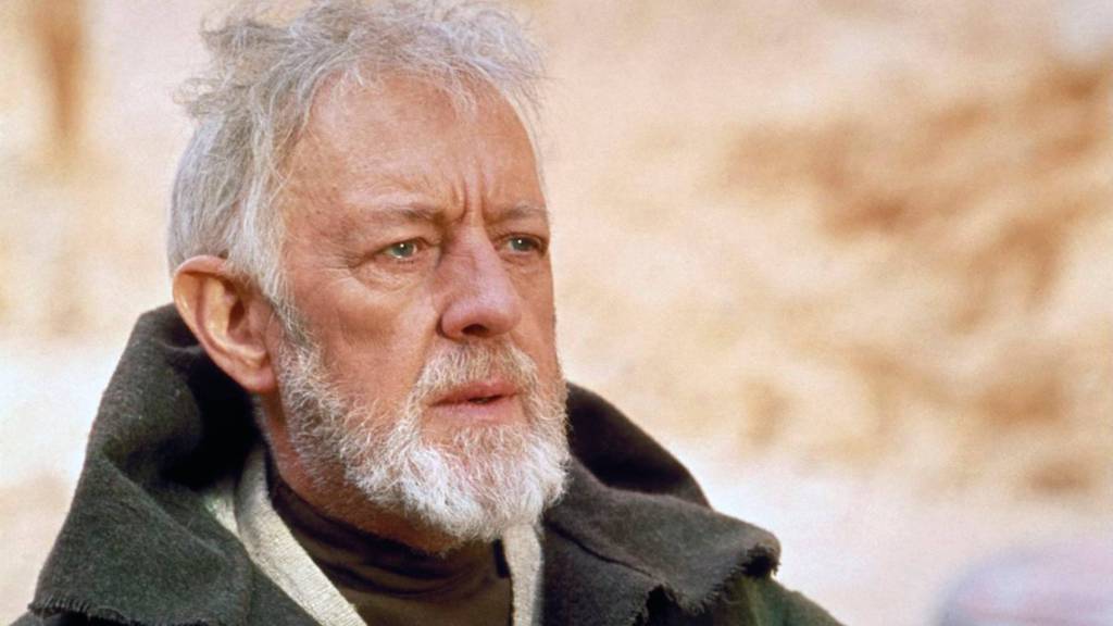 Obi-Wan Kenobi form Star Wars: A New Hope, played by Alec Guinness.