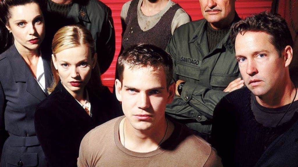 The cast of Harsh Realm