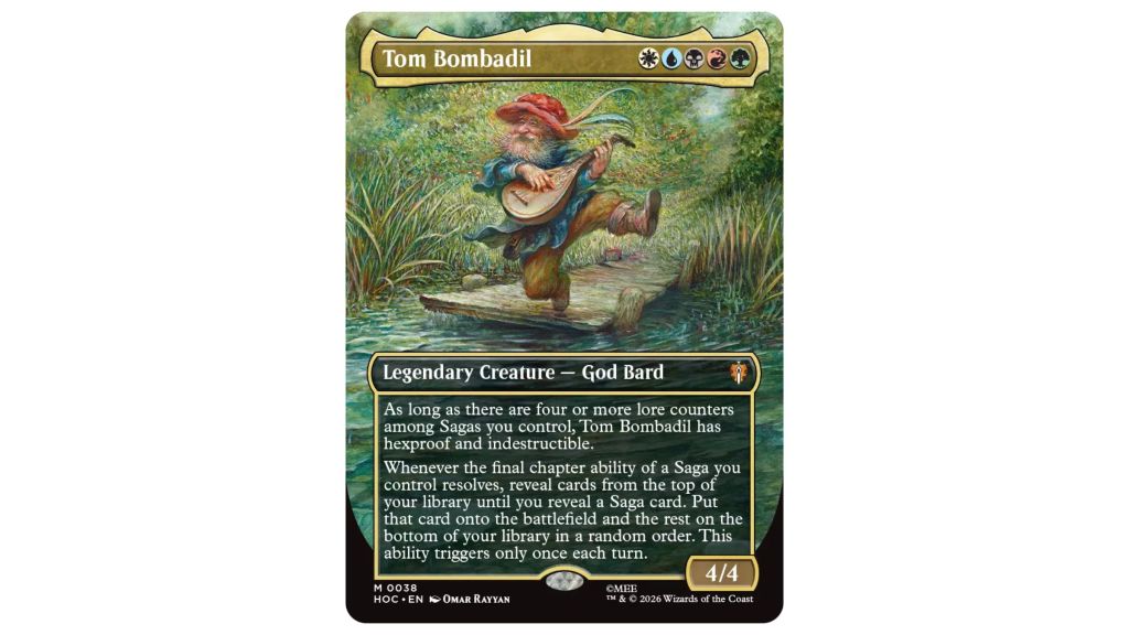 mtg tom bombadil card This ability triggers only once each turn. LTR] Tom Bombadil (LTR First