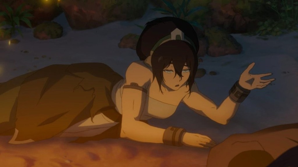 Toph in Avatar Aang: The Last Airbender