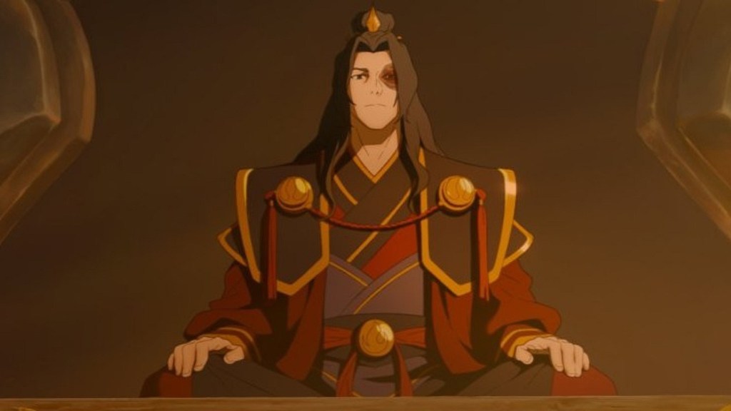 Adult Zuko in Avatar Aang: The Last Airbender