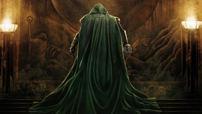 Doctor Doom on the poster for Avengers: Doomsday